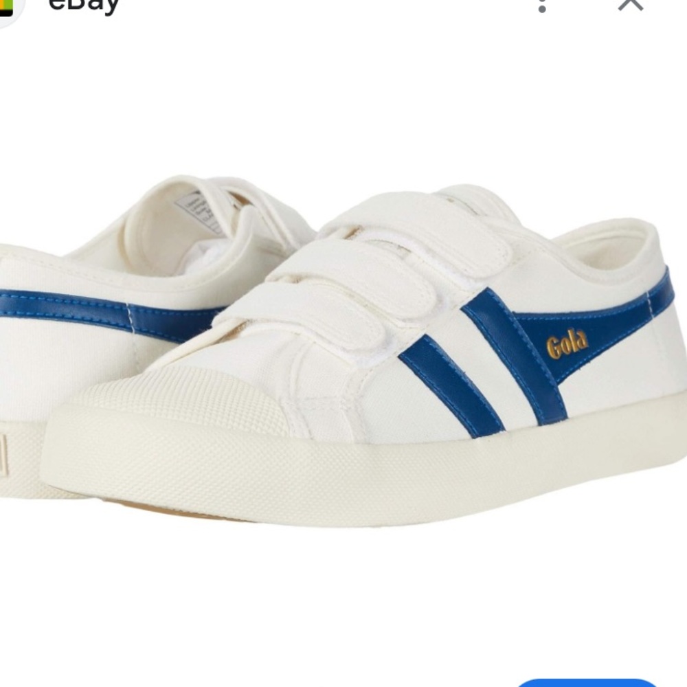 Gola Coaster Sneaker Off White/Blue